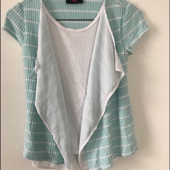 Cardigan with attached tank top - Picture 1 of 1